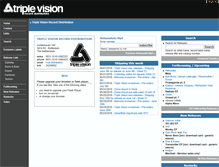 Tablet Screenshot of distribution.triplevision.nl
